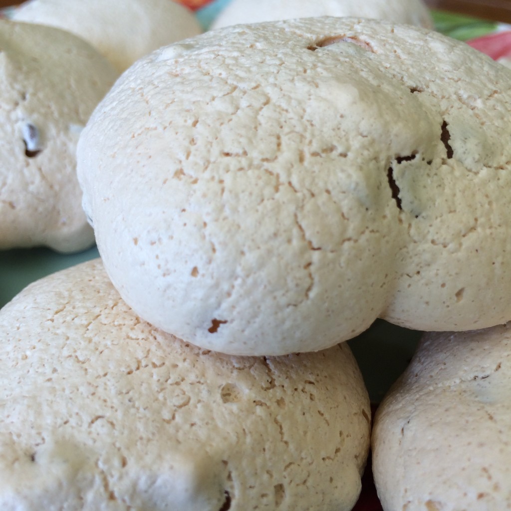 Chocolate Chip Mint Meringue Cookies | Holistic Health to Go